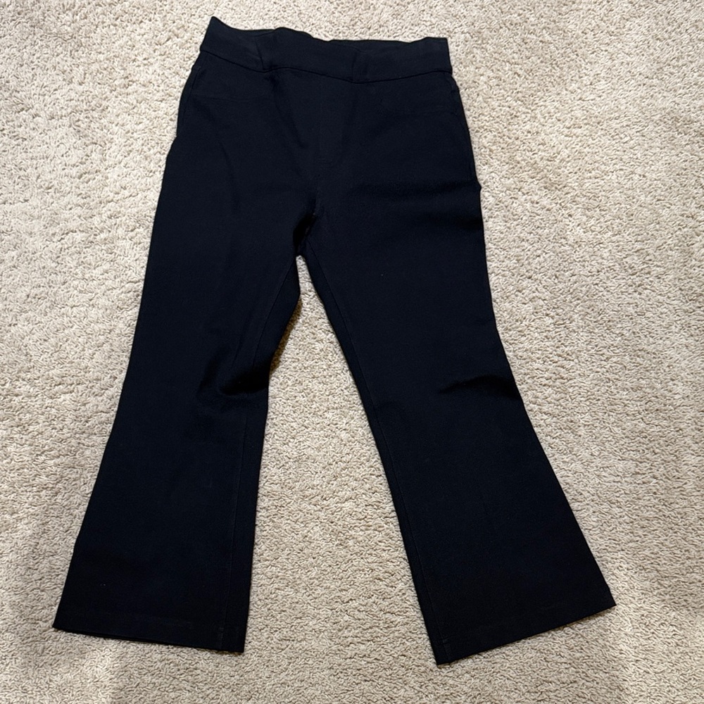 SPANX Black Flared Trousers